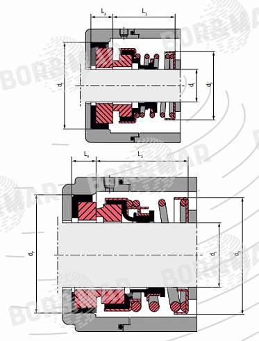 Торцевое уплотнение MS108 в Челябинске фото