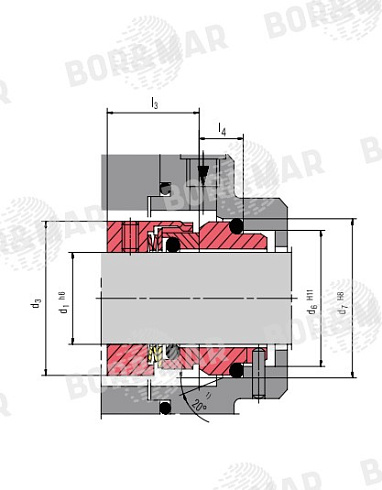 Торцевое уплотнение MSM7N в Челябинске фото