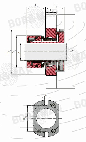 Торцевое уплотнение MSCSS в Челябинске фото