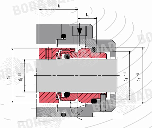 Торцевое уплотнение MSM74 в Челябинске фото