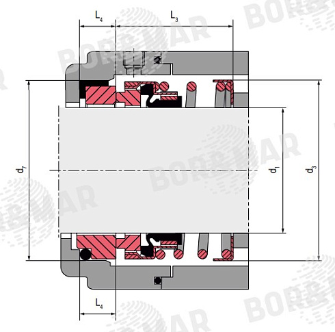 Торцевое уплотнение MSBIA в Челябинске фото