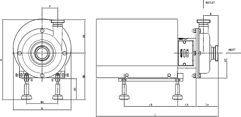 Насос центробежный BS-6