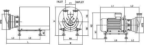 Самовсасывающий насос CIP-U-10-4